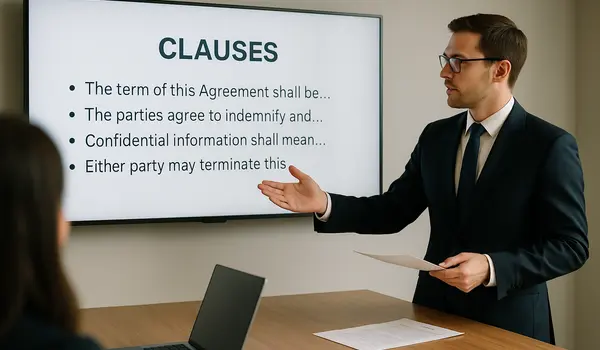 a lawyer using a tv screen to give a presentation from Lemon Law Attorney San Antonio in San Antonio, TX - chevrolet lemon law