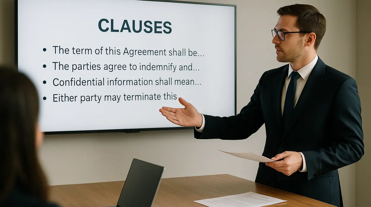 a lawyer using a tv screen to give a presentation from Lemon Law Attorney San Antonio in Kirby, TX - Kirby TX