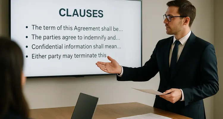 a lawyer using a tv screen to give a presentation from Lemon Law Attorney San Antonio in Kirby, TX - Kirby TX