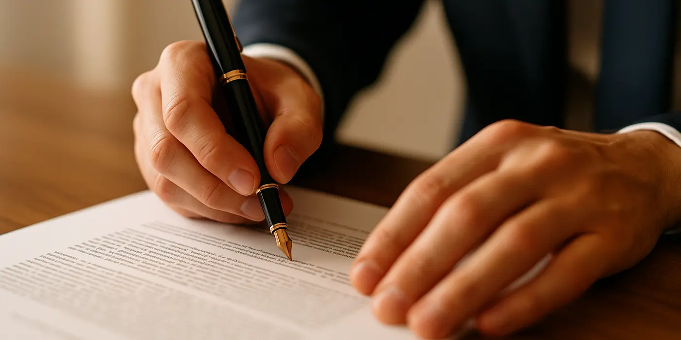 a lawyer using a pen to highlight a document from Lemon Law Attorney San Antonio in San Antonio, TX - nissan lemon law a lawyer using a pen to highlight a document from Lemon Law Attorney San Antonio in San Antonio, TX - nissan lemon law