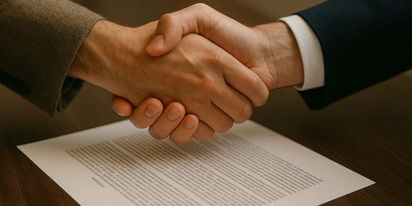 2 hands shaking closing a deal and a legal document underneath them; from Lemon Law Attorney San Antonio in San Antonio, TX - pro bono lemon law lawyers 2 hands shaking closing a deal and a legal document underneath them; from Lemon Law Attorney San Antonio in San Antonio, TX - pro bono lemon law lawyers