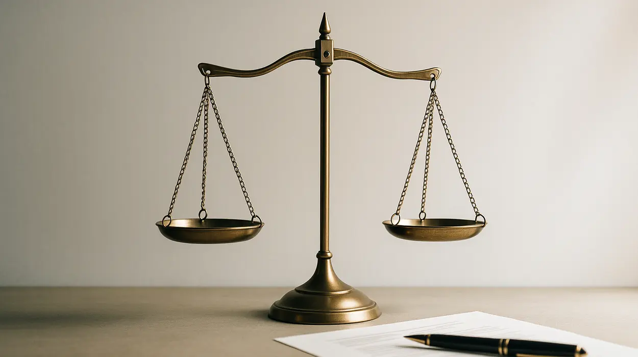 a scale of justice with some legal documents next to it from Lemon Law Attorney San Antonio in San Marcos, TX - San Marcos TX